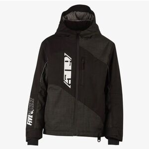 Kids Black Winter Coat, 509 Youth Rocco Jacket, Black Ops, Ski, Snowboard Winter